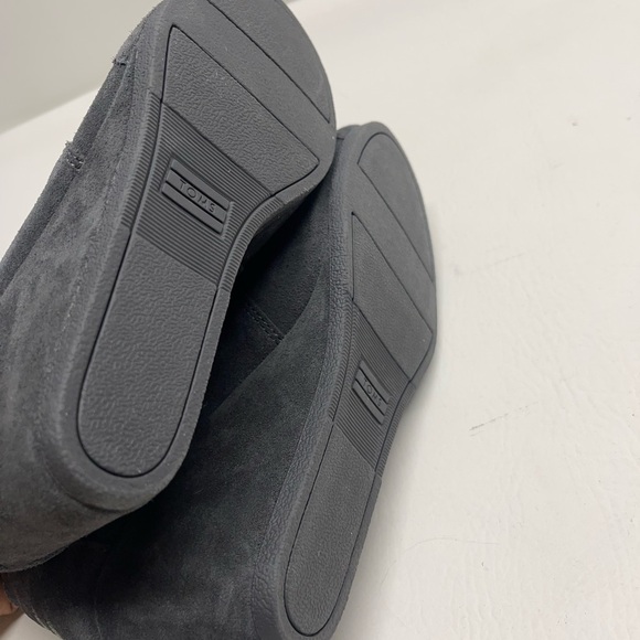 TOMS WOMENS wedges ankle boots leather size 9 - Picture 6 of 8